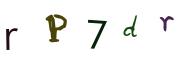 CAPTCHA visuel