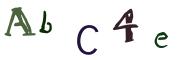 CAPTCHA visuel